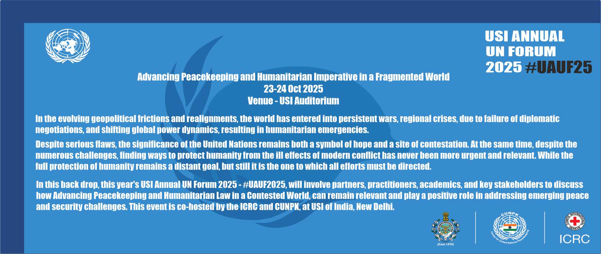 USI Annual UN Forum 2025